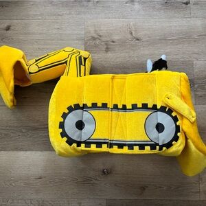 Kids Construction Digger Costume - Yellow